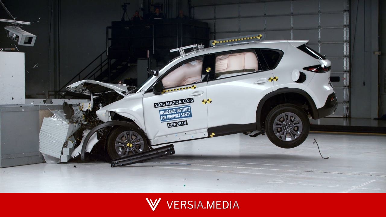 Smashing Success! 2026 Mazda CX-5 Earns IIHS Top Safety Pick+