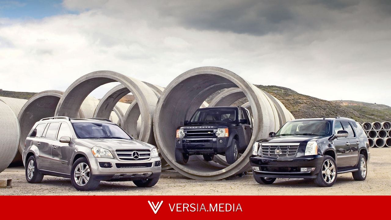 2007 Luxury SUV Comparison Test: Escalade vs. GL450 vs. LR3 — Auto | Versia.media