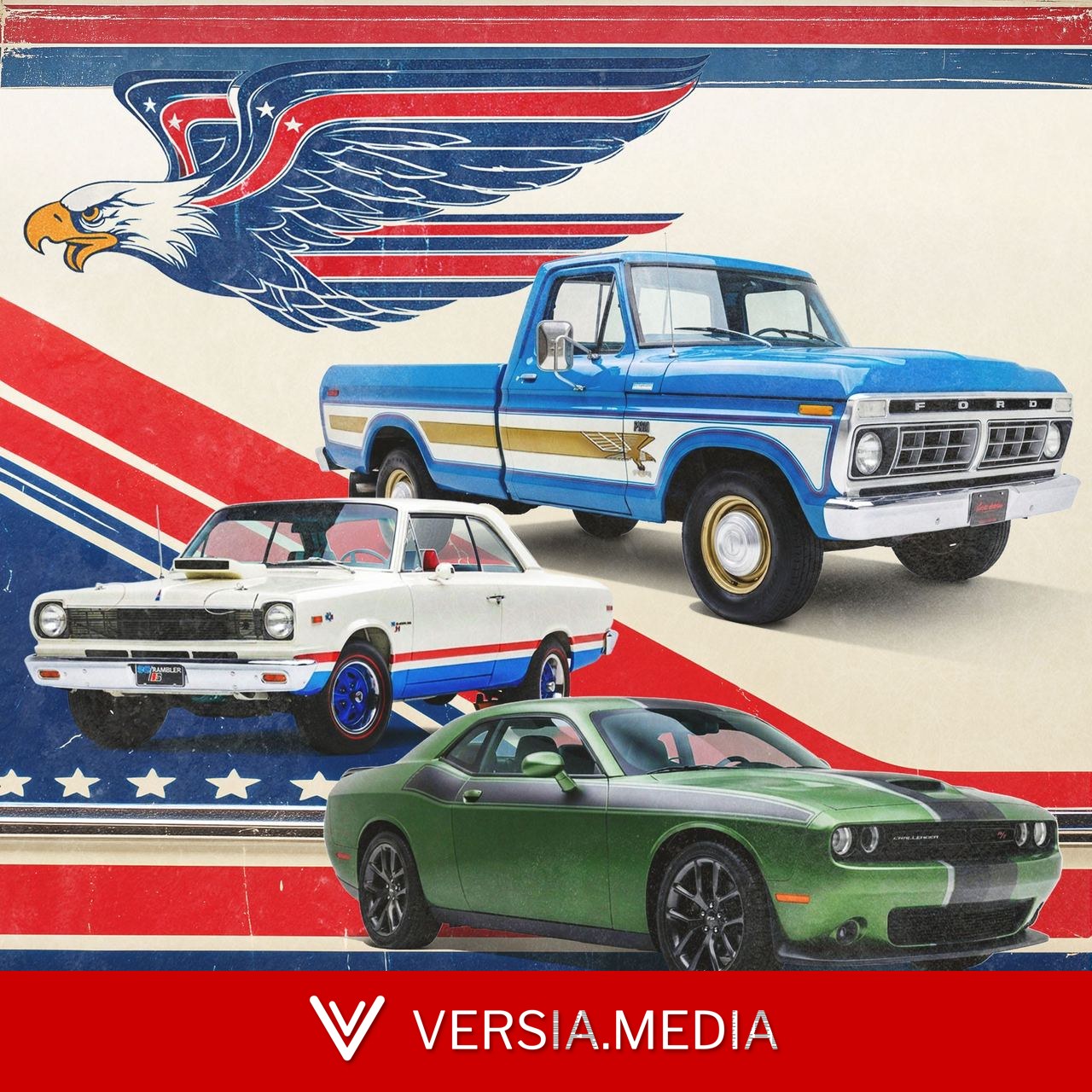 These Patriotic Special Edition Cars Bleed Red, White, and Blue