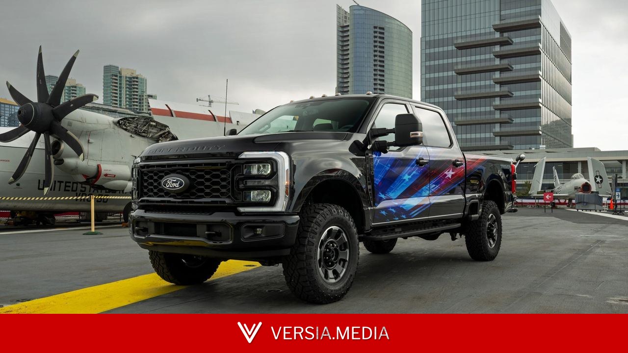2027 Ford Super Duty Proud to Honor First Look: Patriotic Workhorse