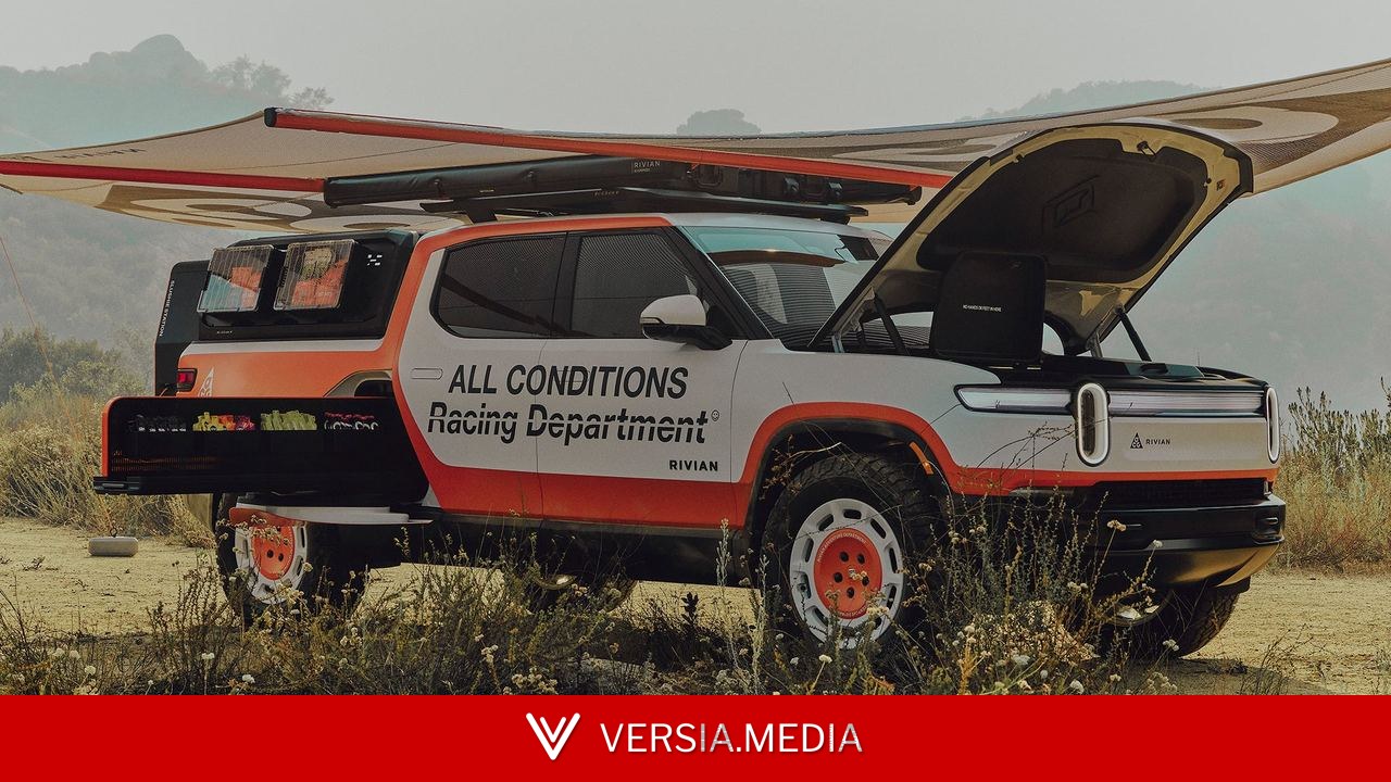 Rivian and Nike ACG Teamed Up to Build a Custom R1T Mobile Hydration and Snack Station